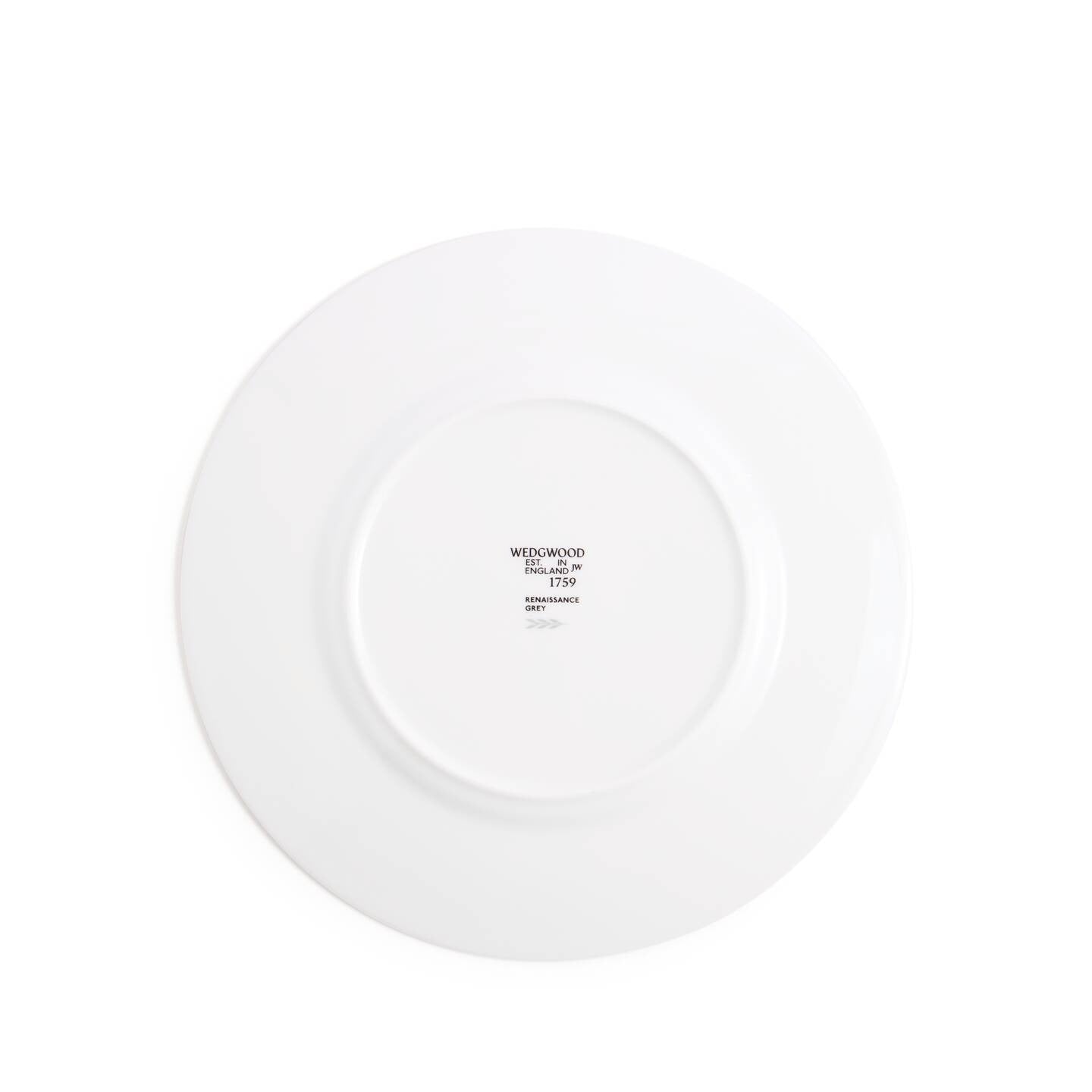 Renaissance Grey Plate