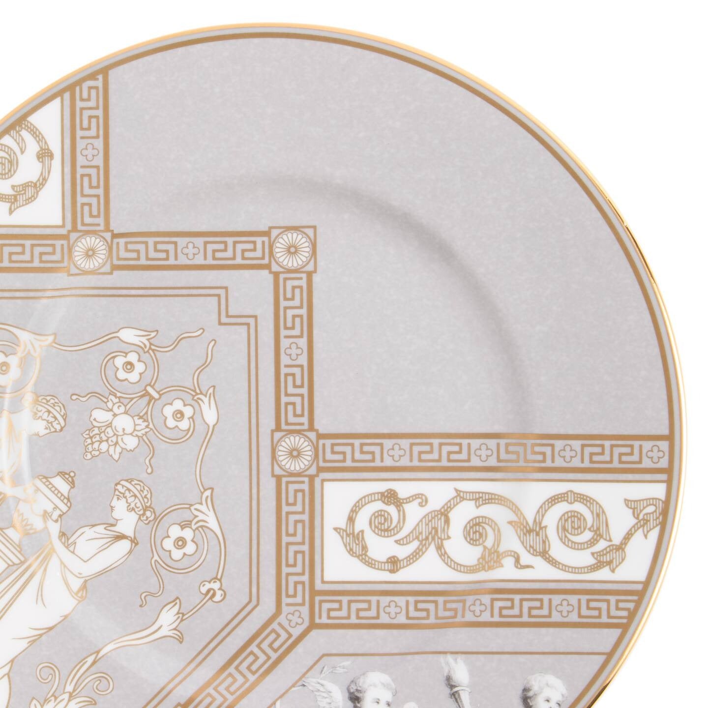 Renaissance Grey Plate