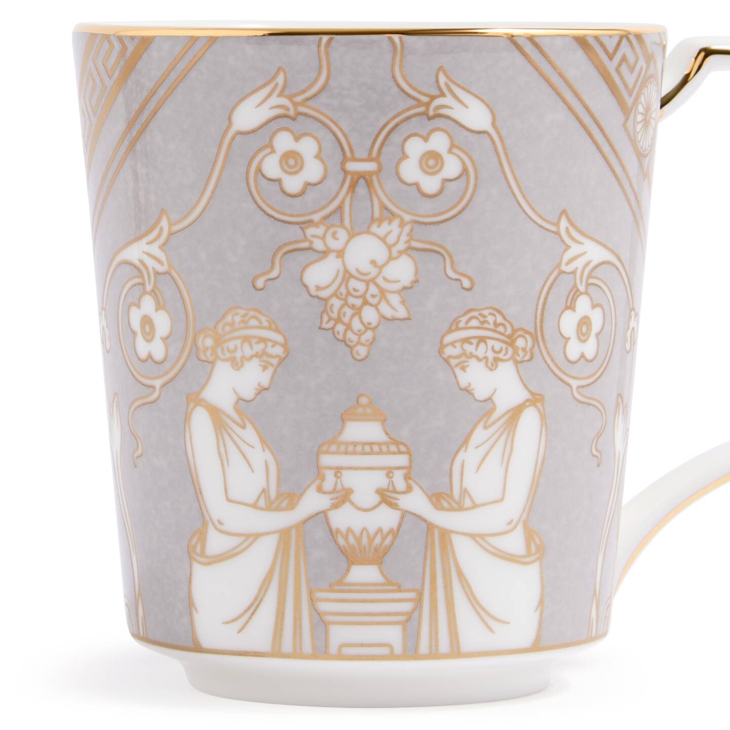 Renaissance Gray Mug Set of 2
