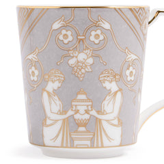 Renaissance Gray Mug Set of 2
