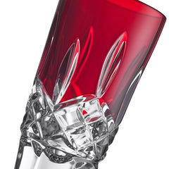 Lismore Red Shot Glass 55ml 1.5oz Set of 4