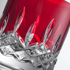 Lismore Red Tumbler Straight 180ml 6oz Set of 2