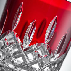 Lismore Red Double Old Fashioned, 12.5 oz, Set of 2