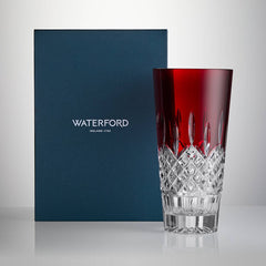 Lismore Red Vase 10in