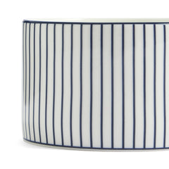 Gio Pinstripe Teacup & Saucer White