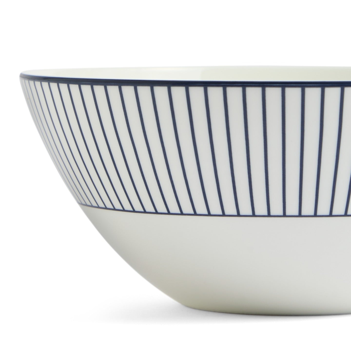 Gio Pinstripe Cereal Bowl White