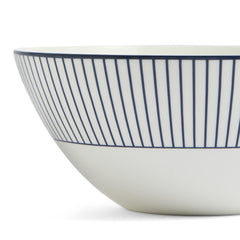 Gio Pinstripe Cereal Bowl White