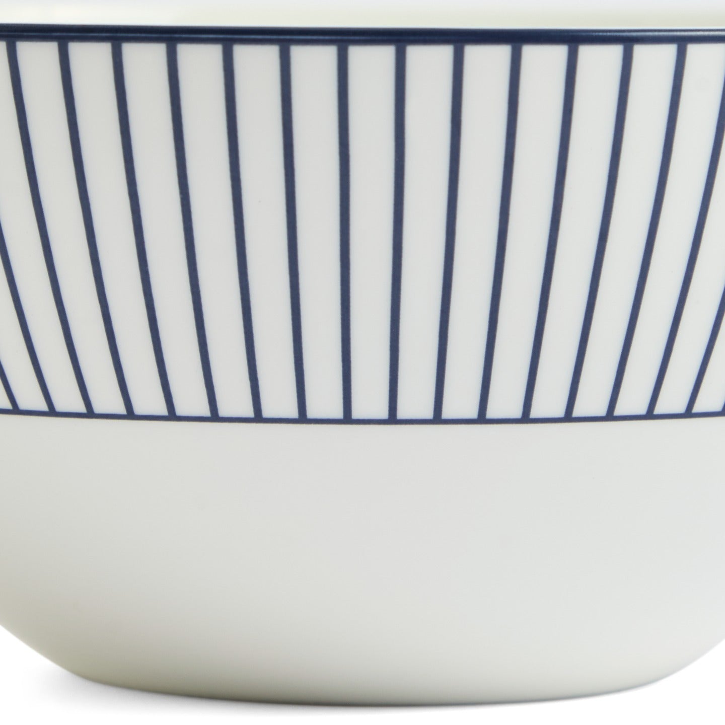 Gio Pinstripe Cereal Bowl White