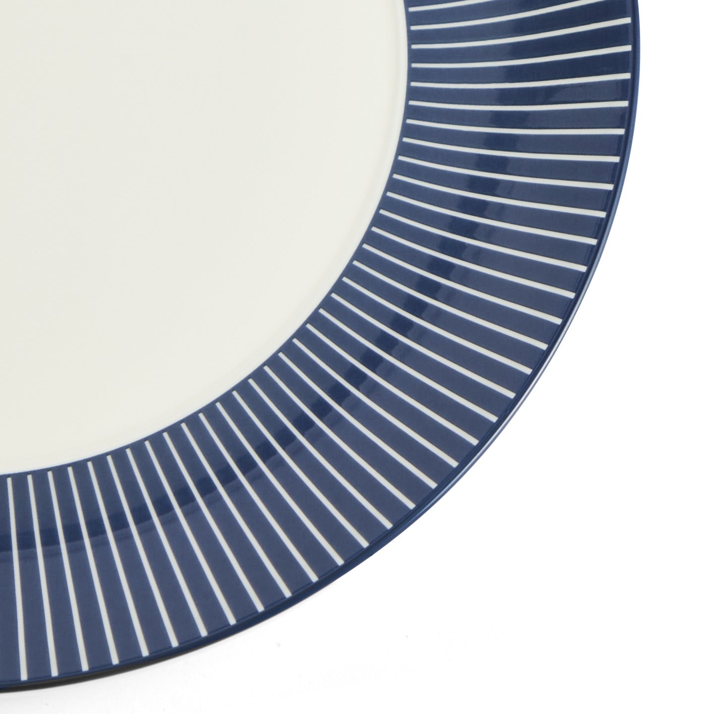 Gio Pinstripe Side Plate Blue