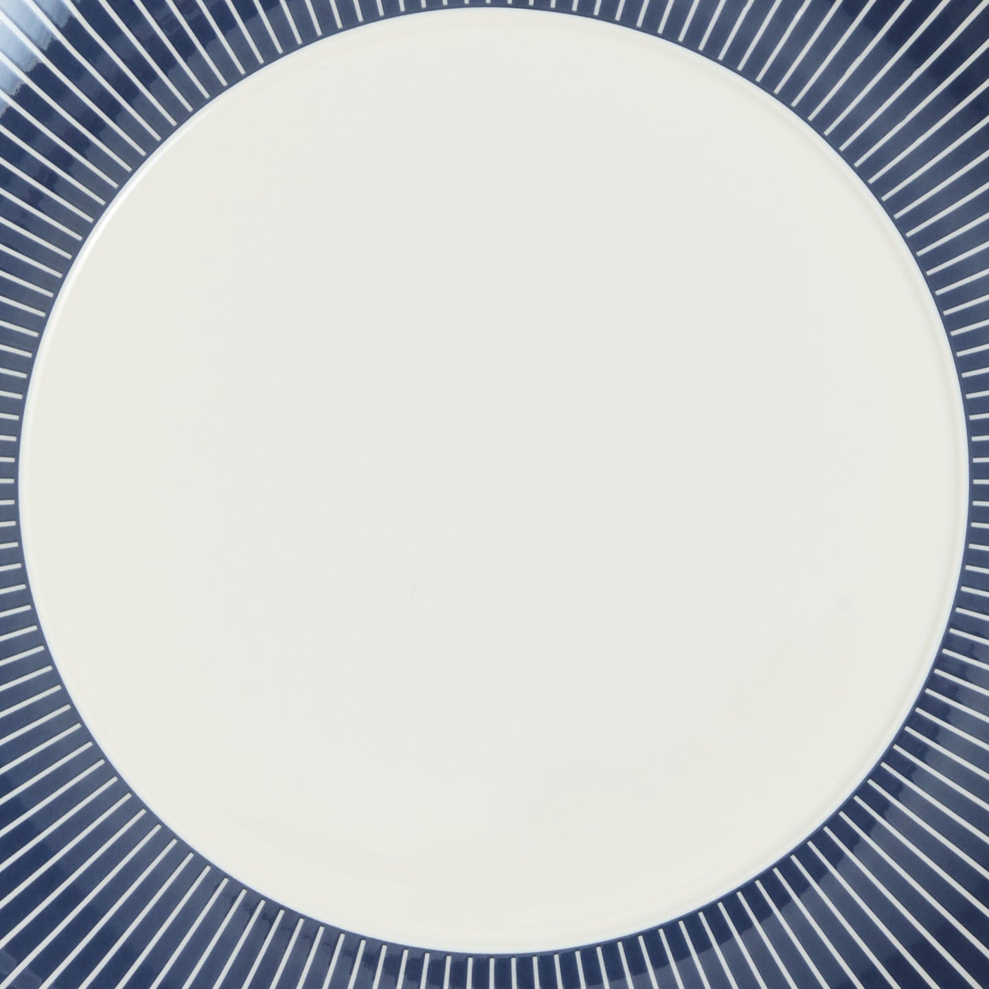 Gio Pinstripe Side Plate Blue
