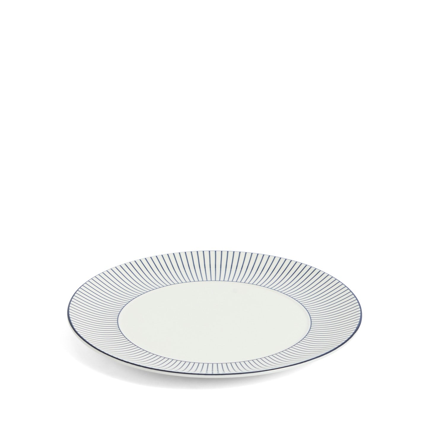 Gio Pinstripe Side Plate White