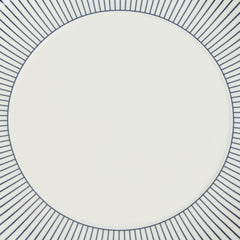 Gio Pinstripe Side Plate White