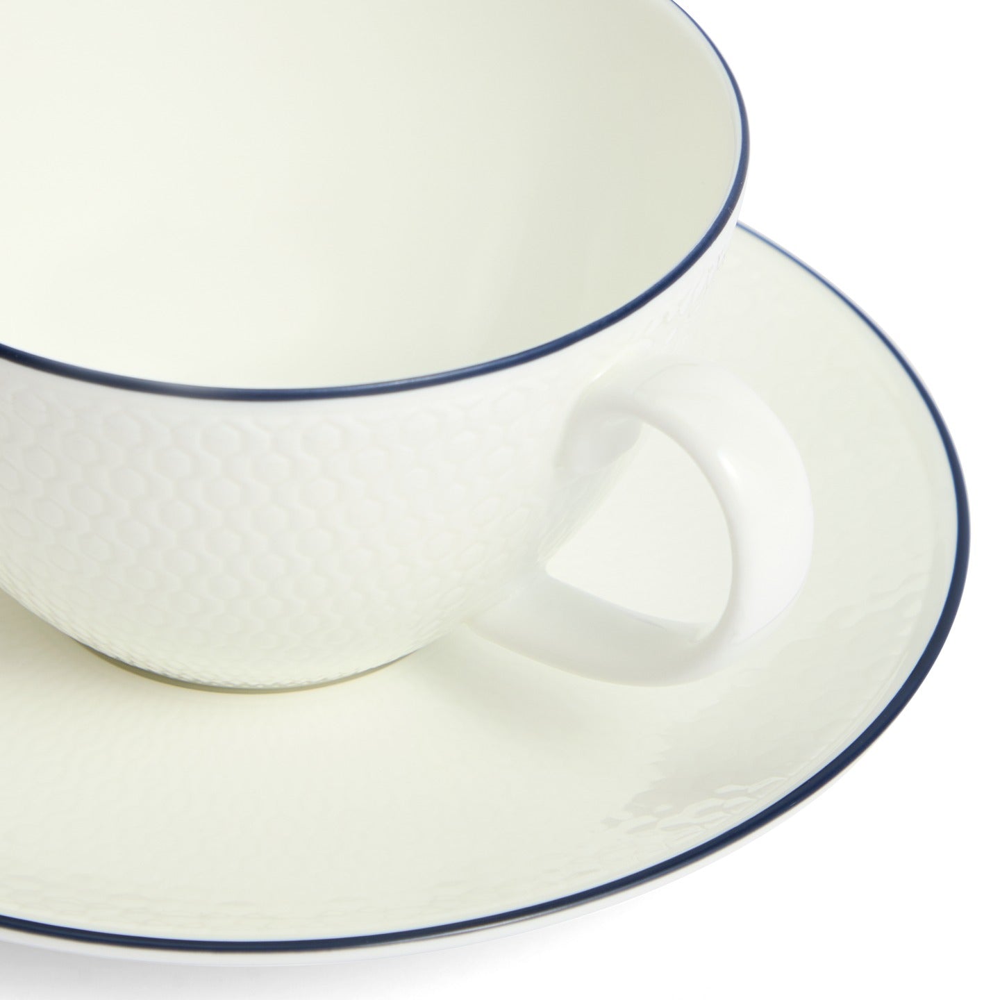 Gio Blue Teacup & Saucer