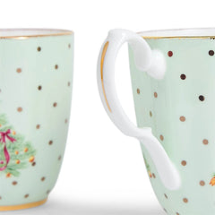 Royal Albert Old Country Roses Christmas Mug Set of 4