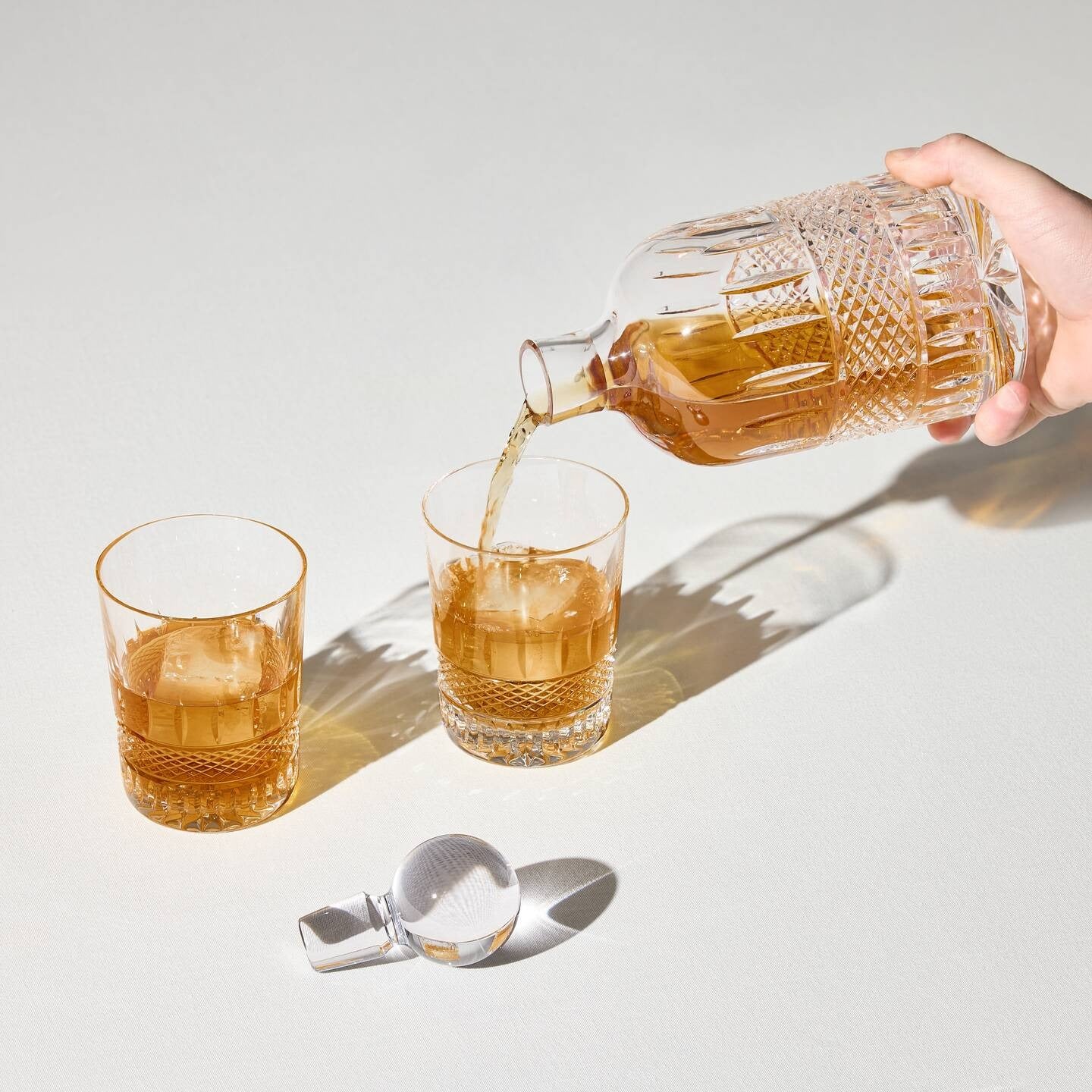 Mastercraft Irish Lace Decanter Set