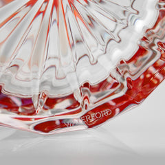 Lismore Red Biscuit Barrel, 7.5in