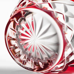 Lismore Red Votive, 3.7in