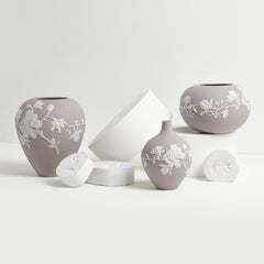 Magnolia Blossom Bud Vase Mink