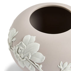 Magnolia Blossom Rose Vase Mink