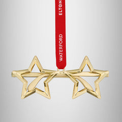 Elton John Golden Spectacles Ornament
