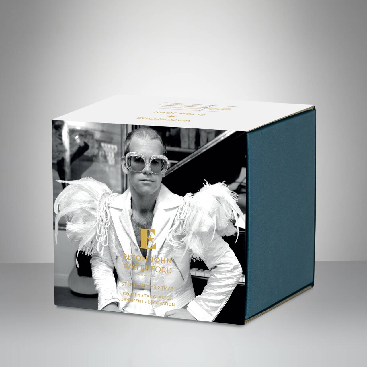 Elton John Golden Spectacles Ornament