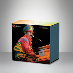 Elton John Aids Foundation Red Heart Ornament