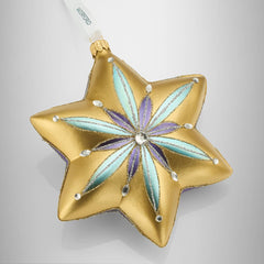 Holiday Heirlooms Star Ornament Gold