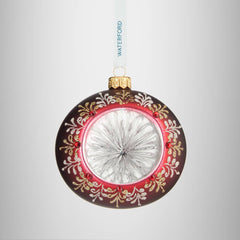 Holiday Heirlooms Red Face Bauble Ornament