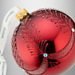 Holiday Heirlooms Red Bauble Ornament