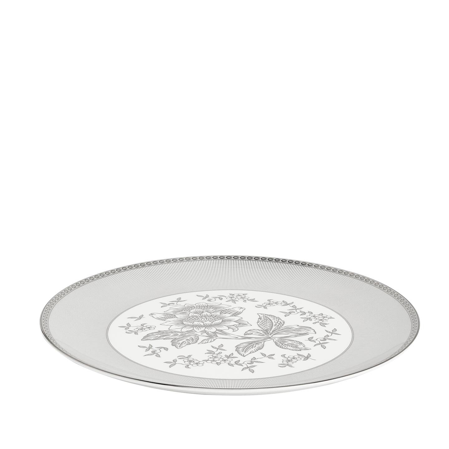 Silver Tonquin Plate 13.3in