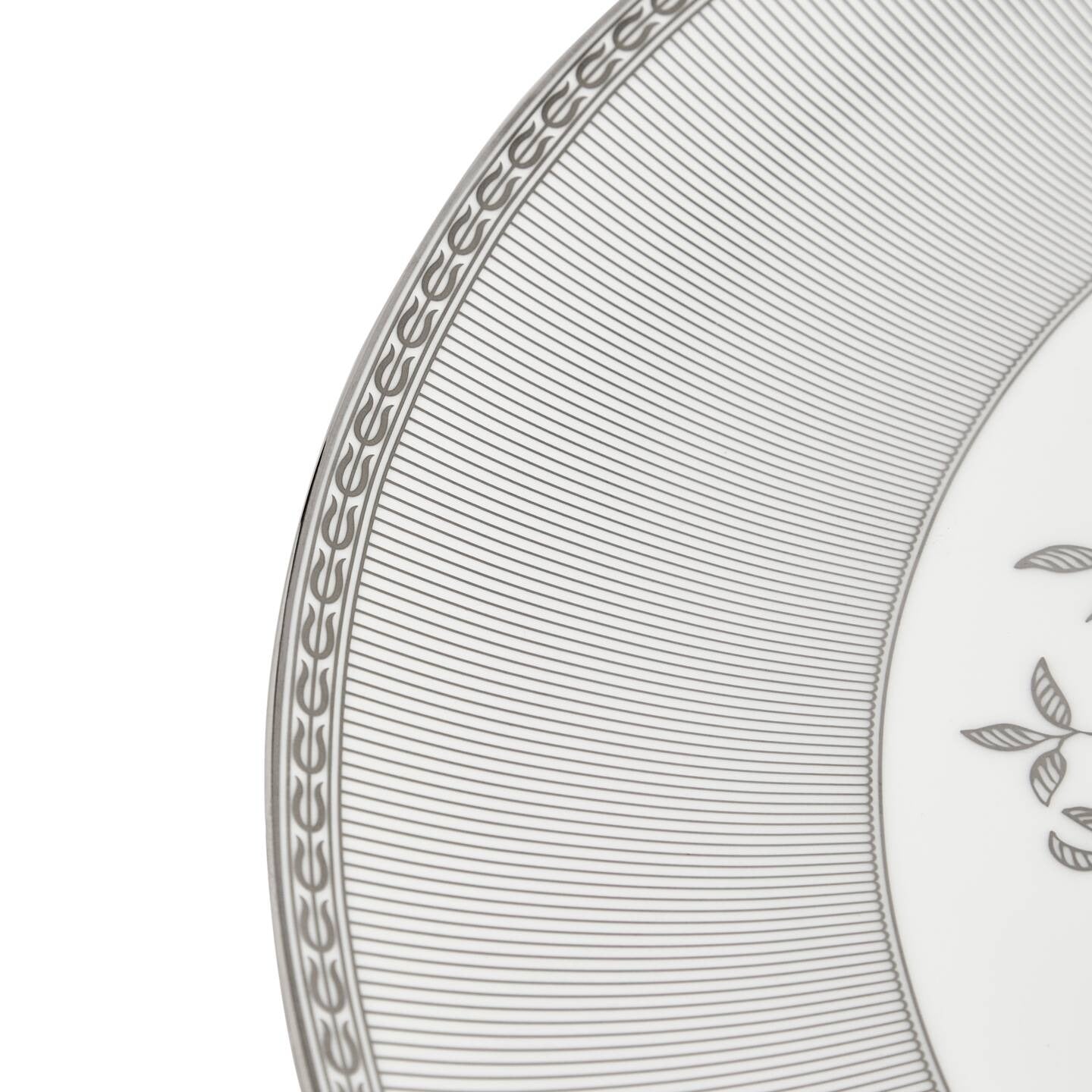 Silver Tonquin Plate 13.3in