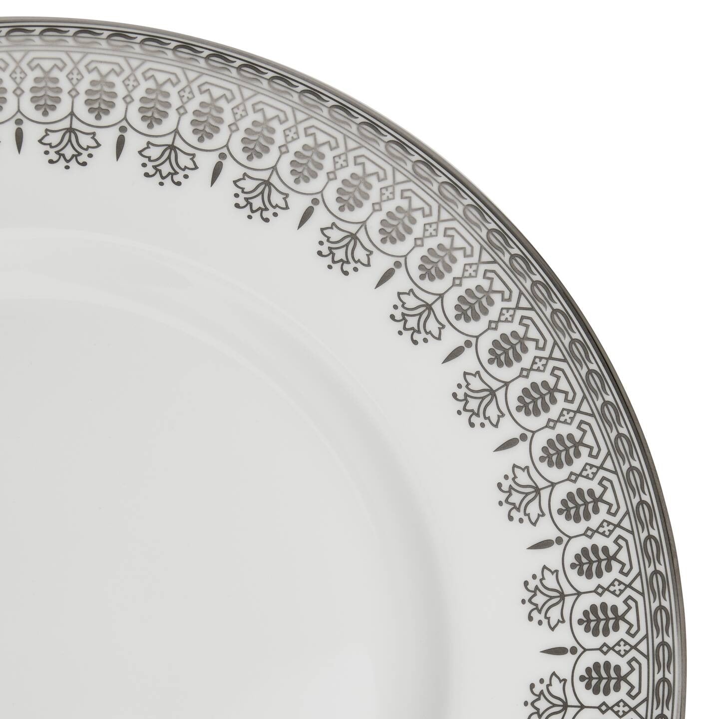 Silver Tonquin Plate 10.7in