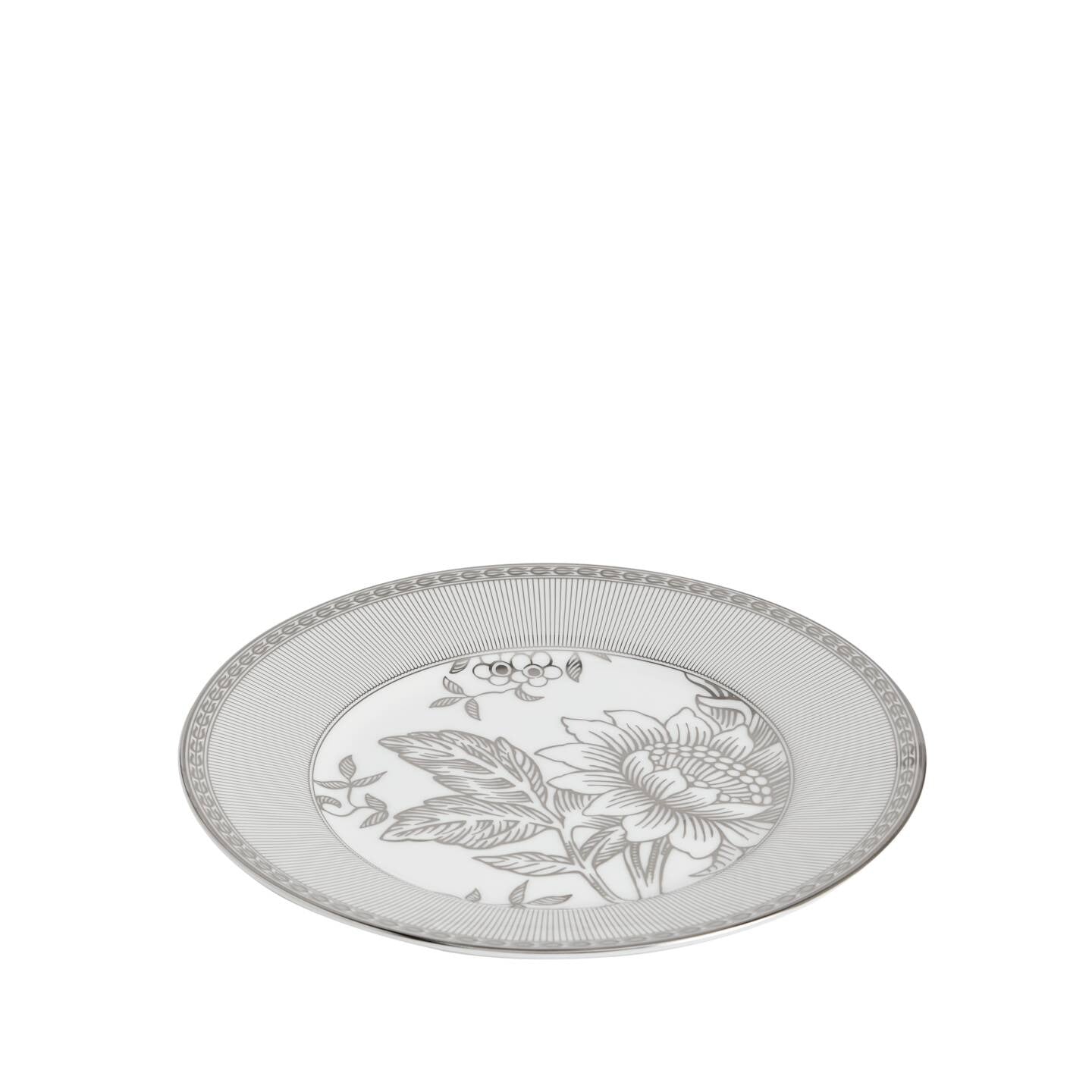 Silver Tonquin Plate 8.1in