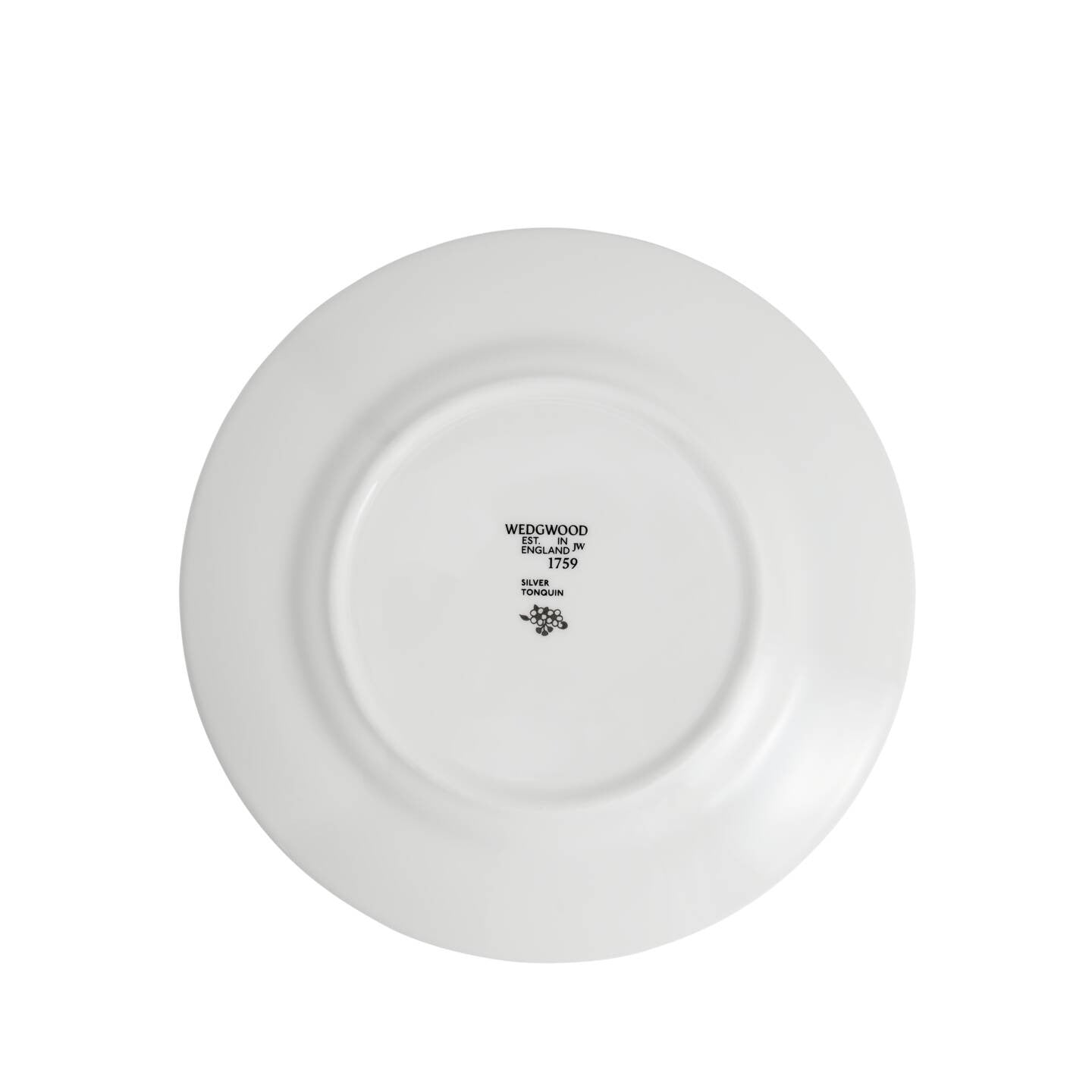 Silver Tonquin Plate 8.1in
