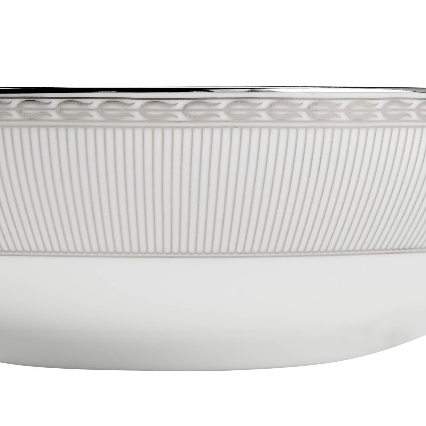 Silver Tonquin Cereal Bowl 7in