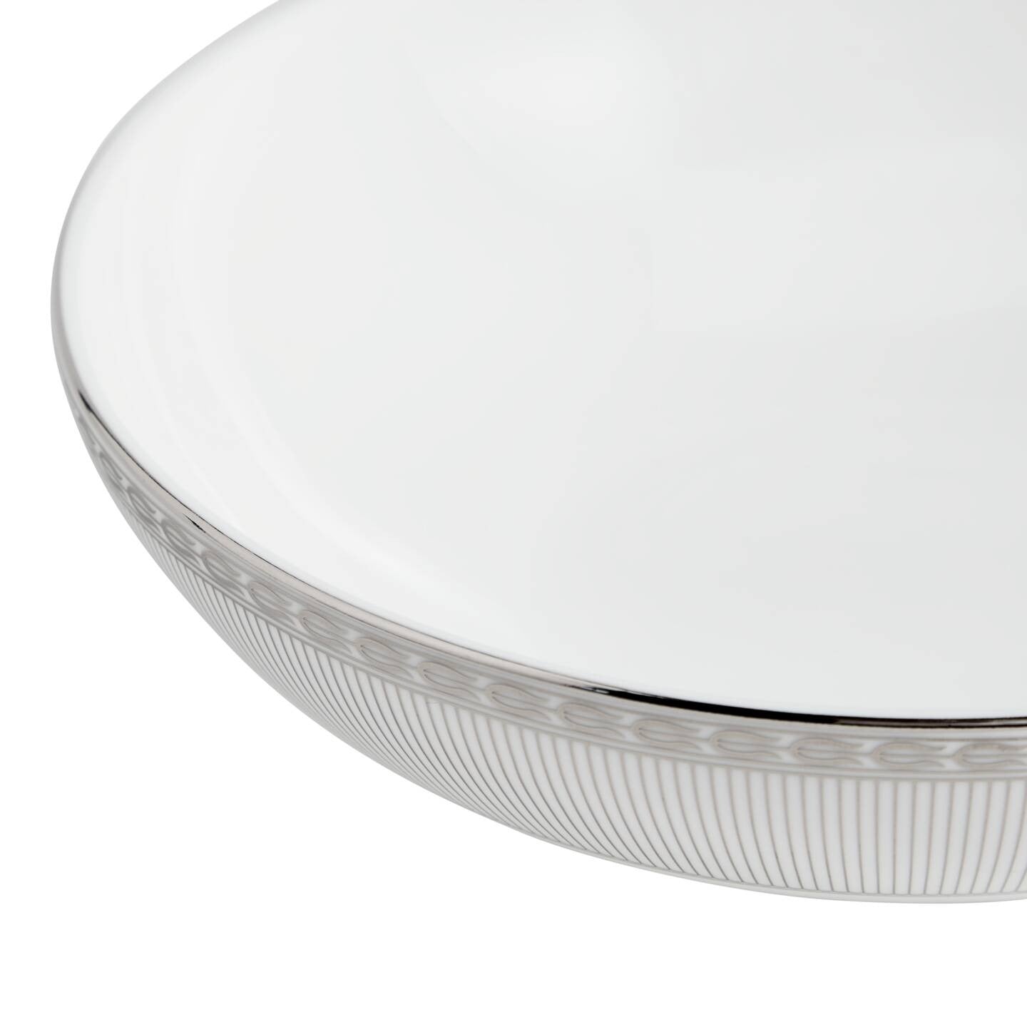 Silver Tonquin Cereal Bowl 7in
