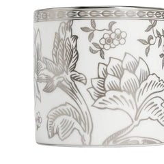 Silver Tonquin Mug 9.1 Oz White / Silver