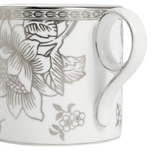 Silver Tonquin Mug 9.1 Oz White / Silver