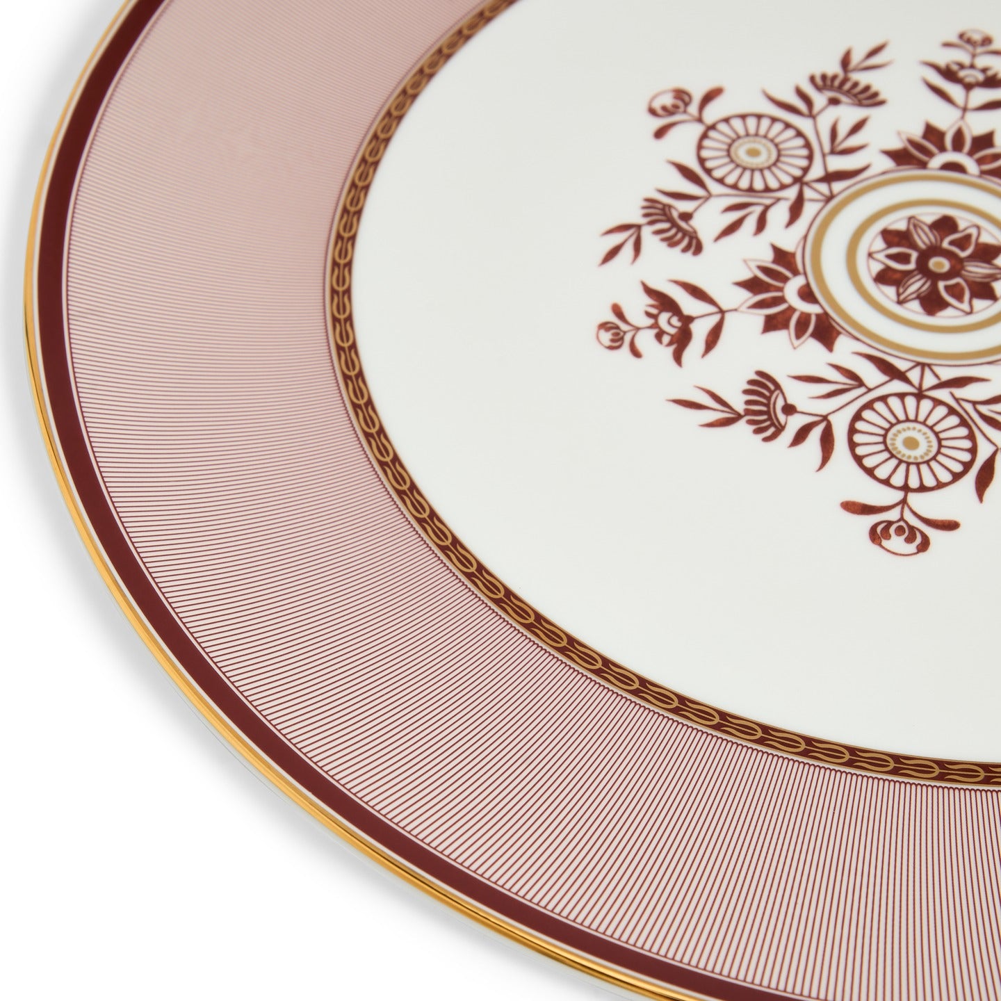 Red Splendour Charger Plate
