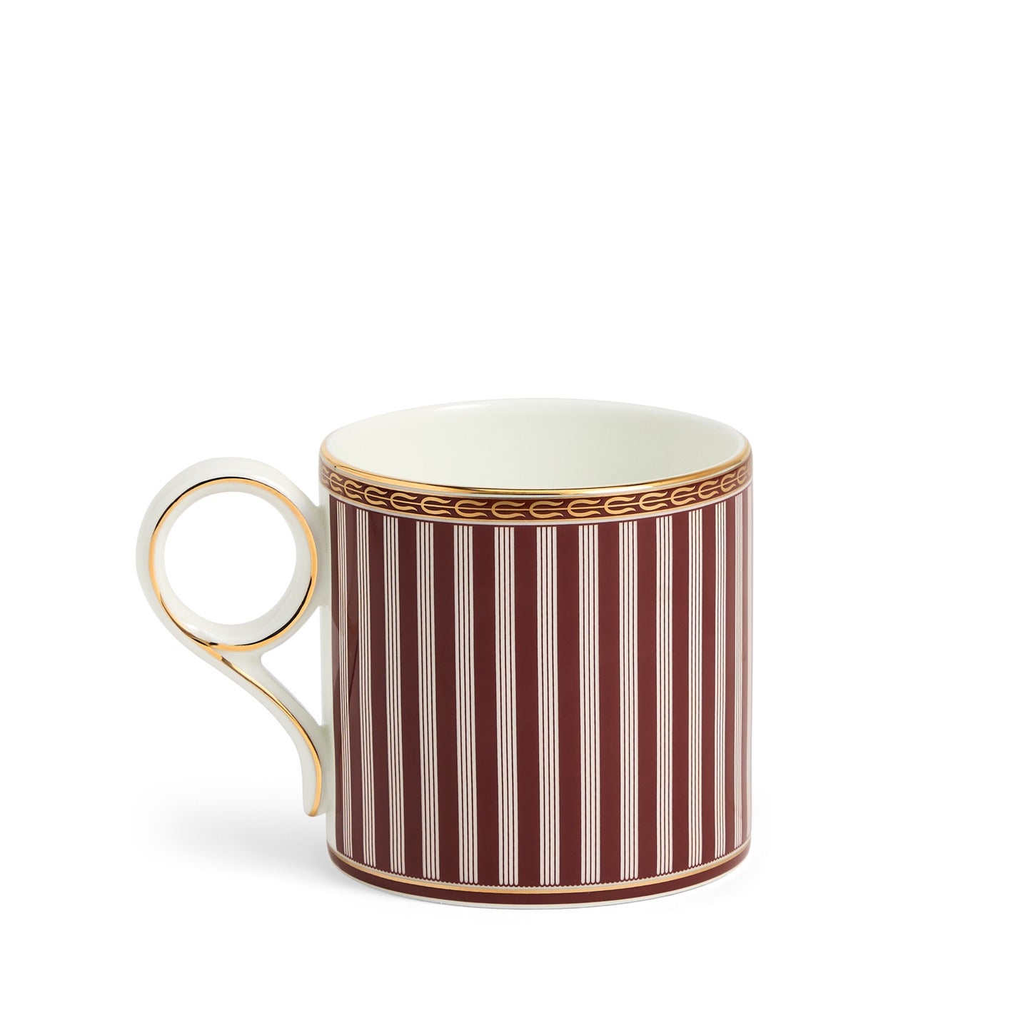 Red Splendour Striped Mug