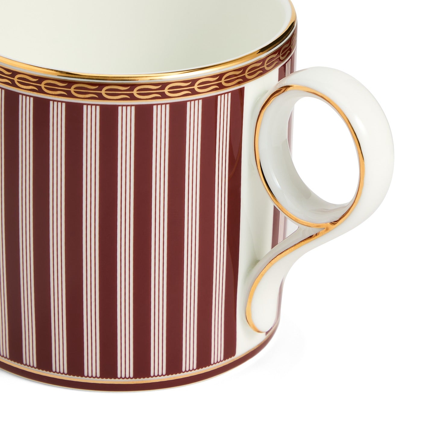 Red Splendour Striped Mug