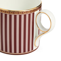 Red Splendour Striped Mug