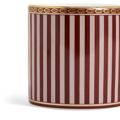 Red Splendour Striped Mug
