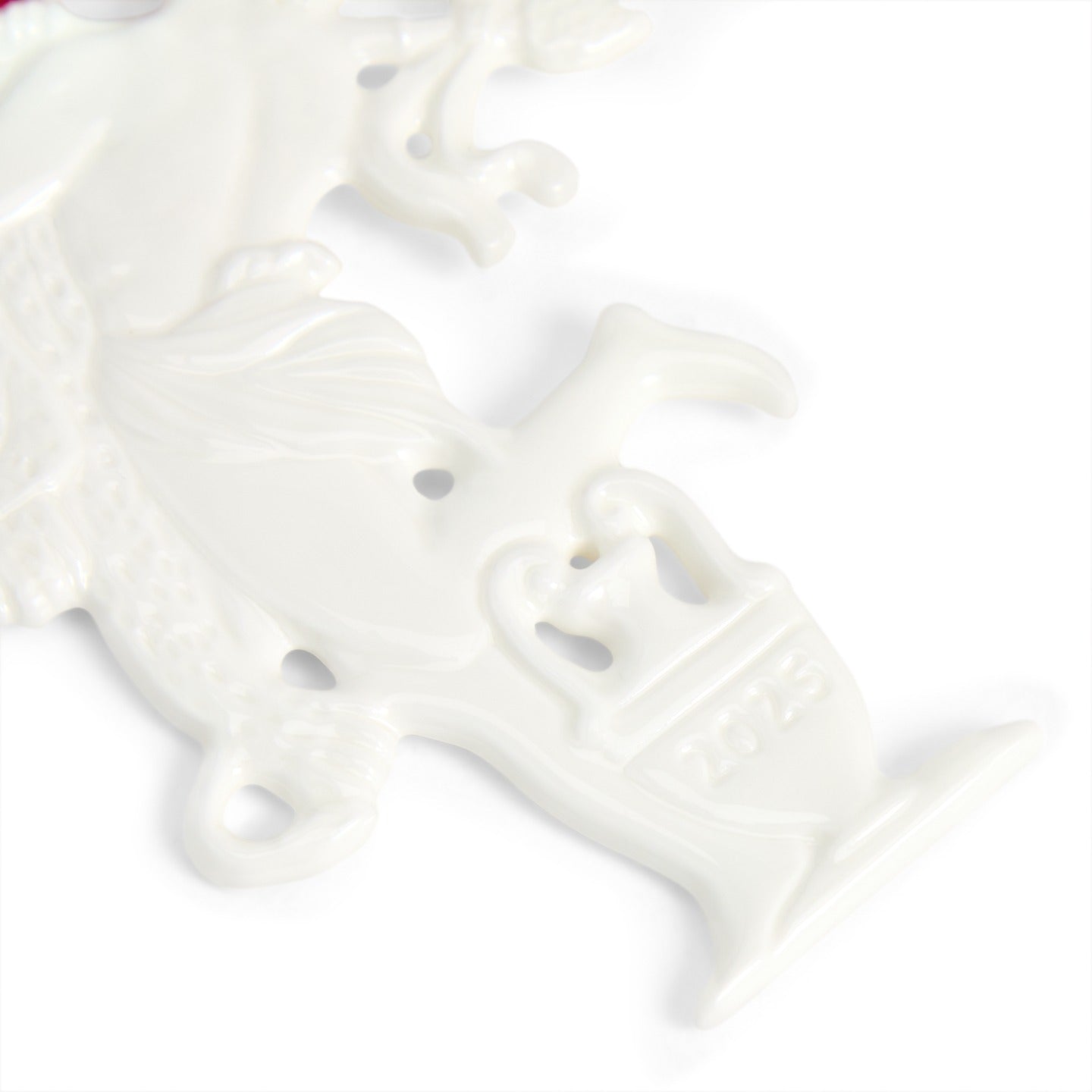 Festive Bacchus Ornament White