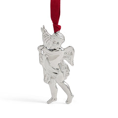 Festive Raphael Ornament Silver