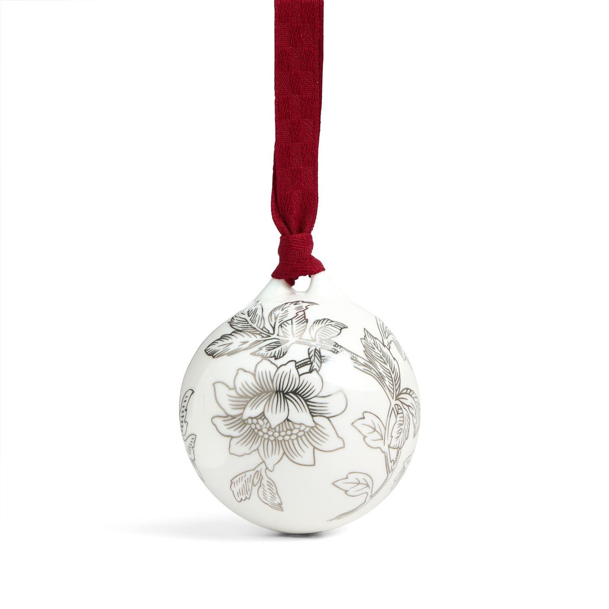 Festive Tonquin Ornament Silver No 2
