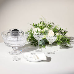 Mastercraft Irish Lace Caviar Set, 10.5in, Set of 2
