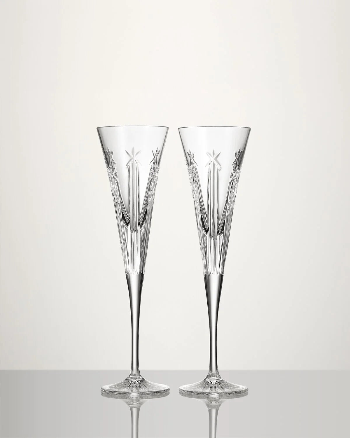 Clear Flute, 5oz, Set of 2