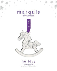 Marquis Christmas Rocking Horse Ornament