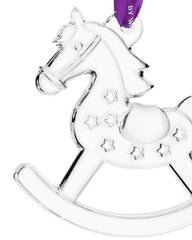 Marquis Christmas Rocking Horse Ornament